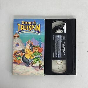 Disney TaleSpin Series Search For The Lost City VHS Tape Tested
